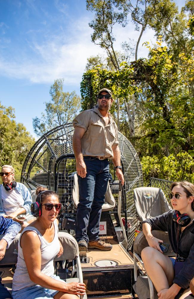 Top End Safari Camp Airboat Tour owner Matt Wright. Picture: Tourism Australia