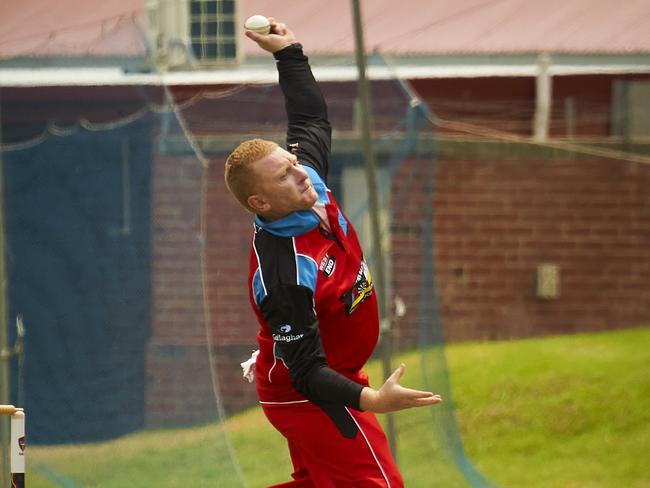 Southern District spinner Shaun Tanner Picture: Matt Loxton