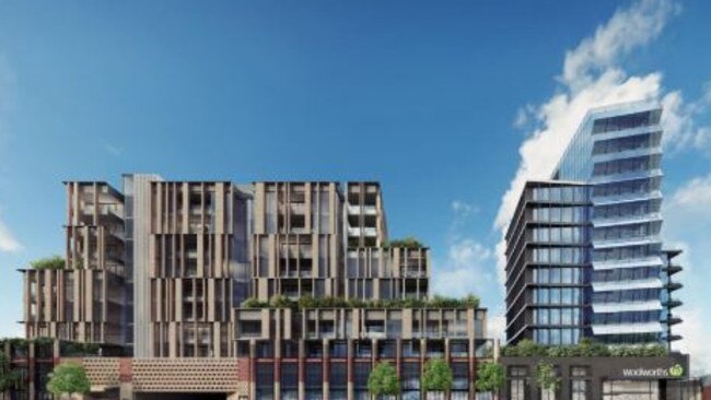 Woolworths' development proposal for 10-16 Selwyn St, Elsternwick.