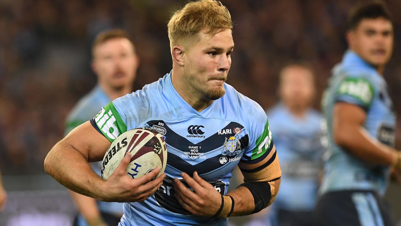 Jack de Belin was a NSW Origin player last year.