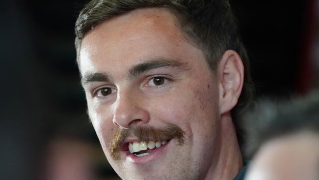 Joe Daniher breaks his silence on his trade request. Picture: AAP