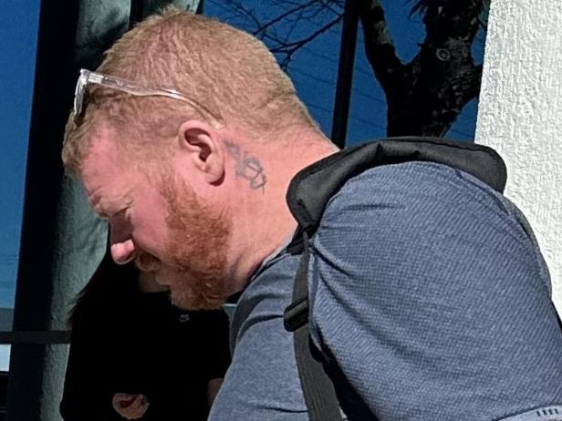 Joel Coventry Weston leaving Maroochydore Magistrates Court on June 12, 2024. Picture: Sam Turner