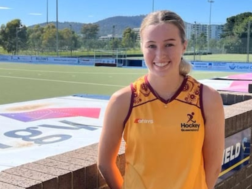 Gladstone's Annaliese Adamson will be playing for Gympie at the state under-18 girls hockey championships.