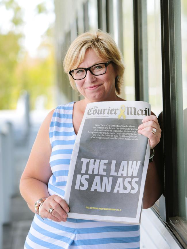 Domestic violence campaigner  and former Australian of the Year Rosie Battie. Photo Lachie Millard