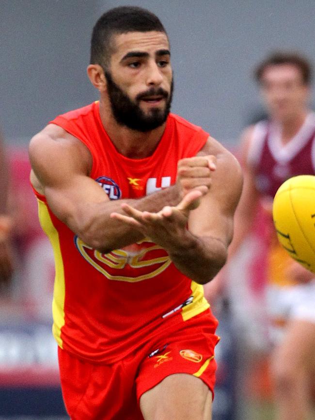 Adam Saad in action for Gold Coast. Picture: Mike Batterham