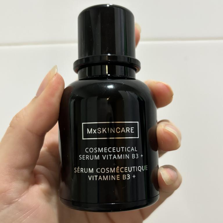 My face slurped up this B3+ serum. Picture: Supplied/RebekahScanlan