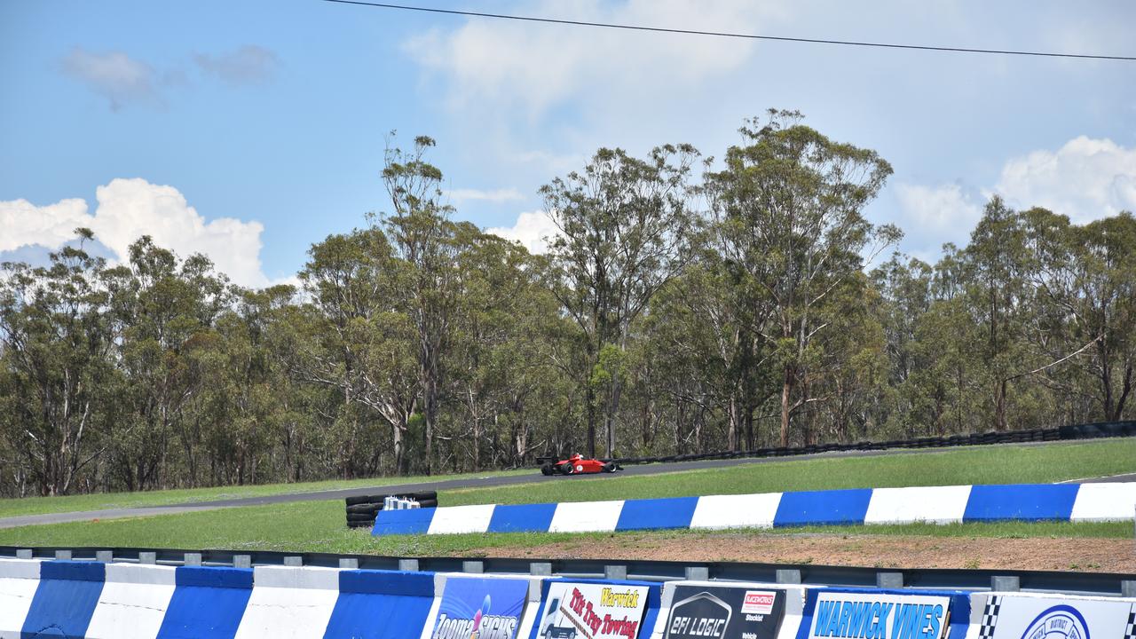 High rev racing on track at Morgan Park.