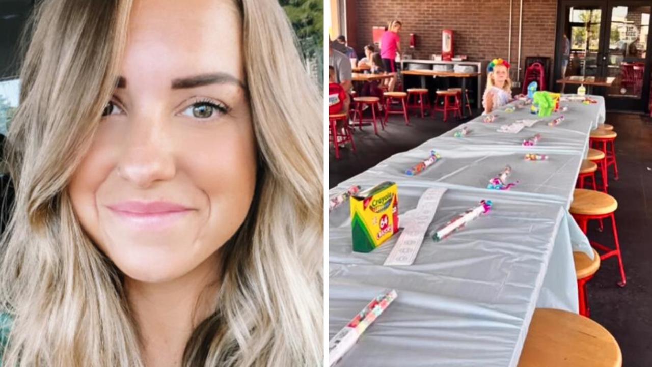 ‘No one came to my daughter’s fifth birthday party’. Picture: Instagram.