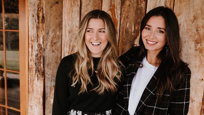 Melany McBride and Amy Parfett, founders of online wedding marketplace Wedshed.