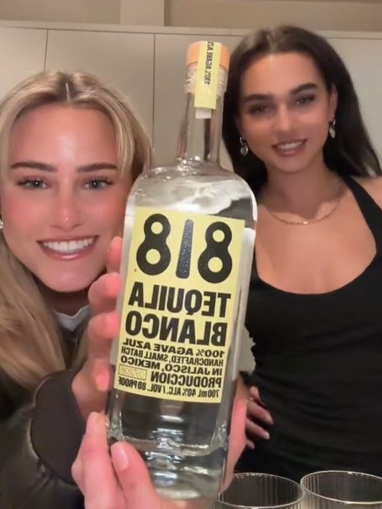 Kendall Jenner's 818 Tequila has launched Down Under – and Australians are buzzing. Picture: TikTok