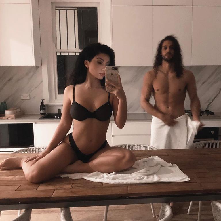 Martha poses in sexy selfie with Michael.