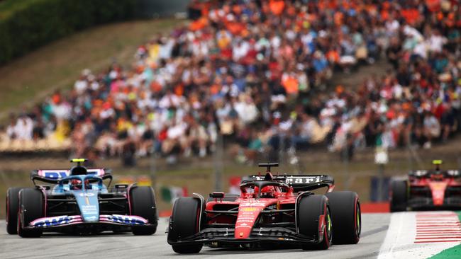 Barcelona will host its last F1 race in 2025 before Madrid takes over. (Photo by Adam Pretty/Getty Images)