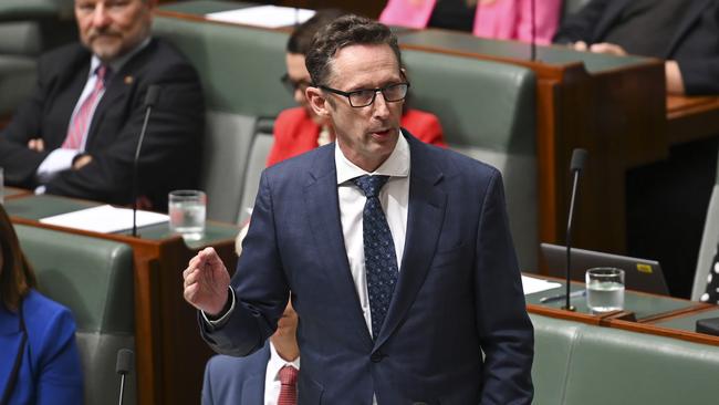 Federal Finance Minister Stephen Jones. Picture: Martin Ollman