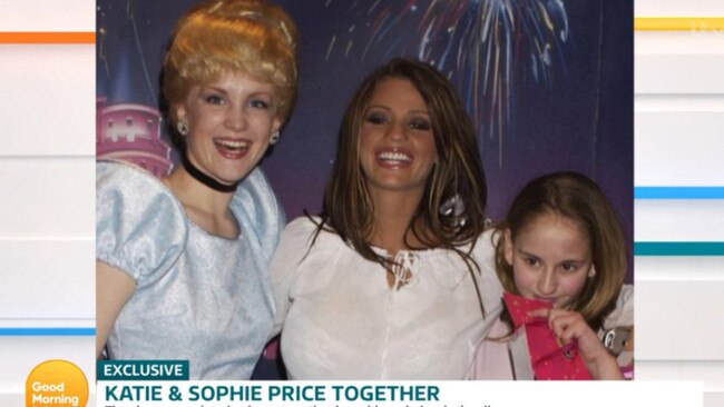 Sophie admitted she was ‘picked on’ for her sister’s fame. Picture: Good Morning Britain/ITV