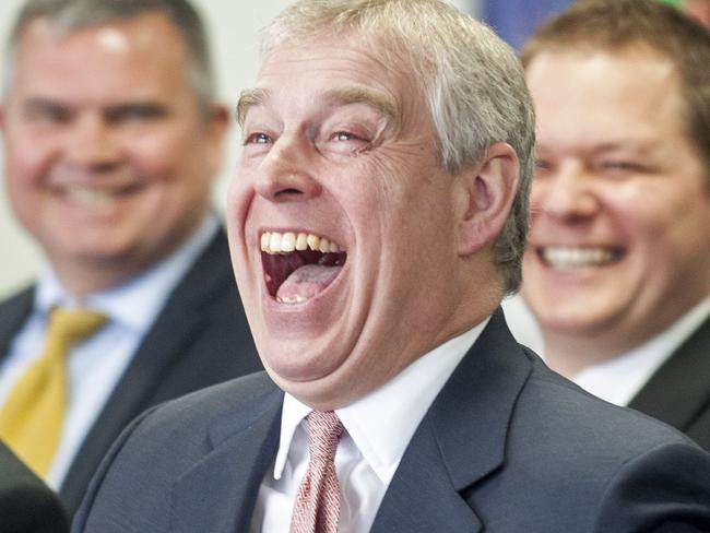 Prince Andrew’s cousin says he is ‘an idiot … not a paedophile’. Picture: AFP