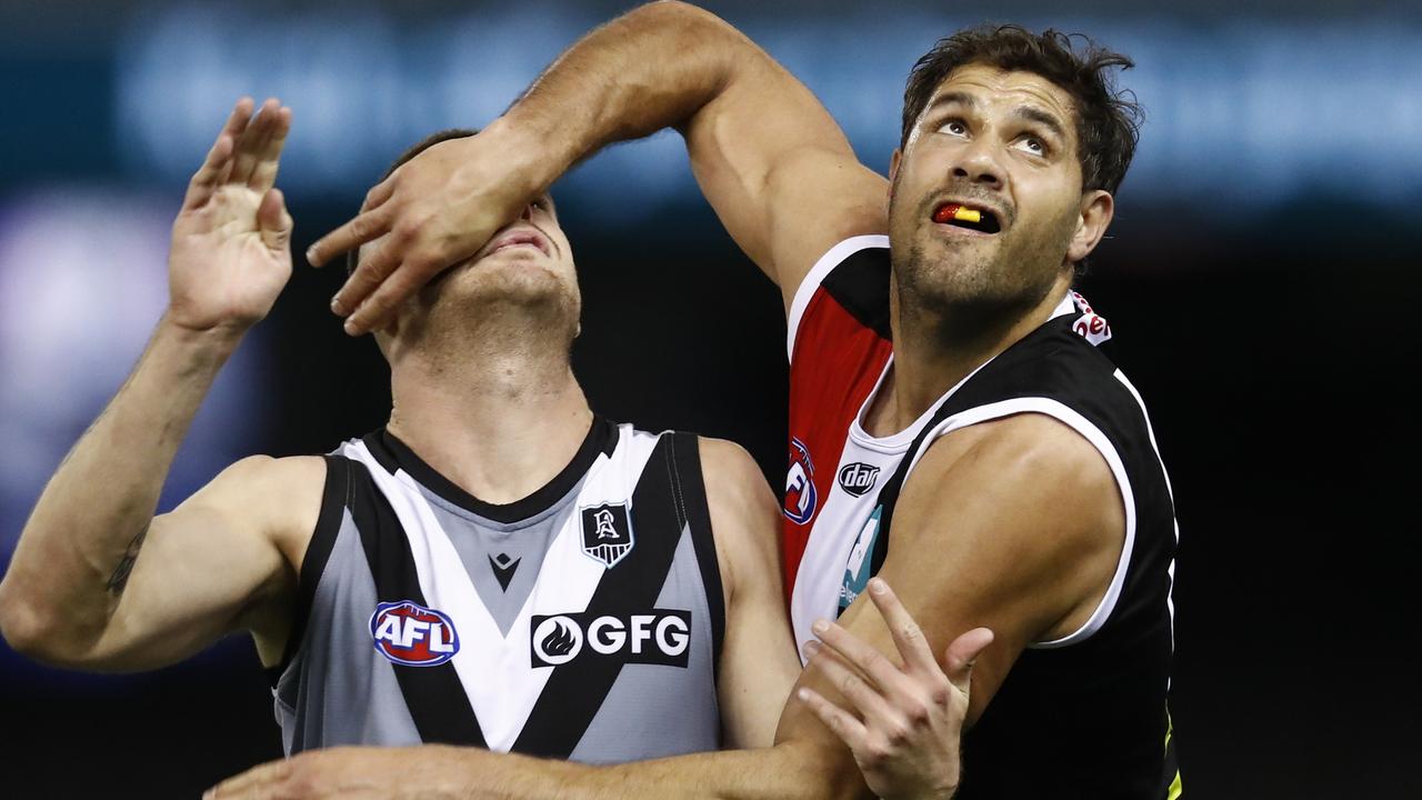 Paddy Ryder has re-signed with St Kilda. PIcture: Darrian Traynor/Getty Images