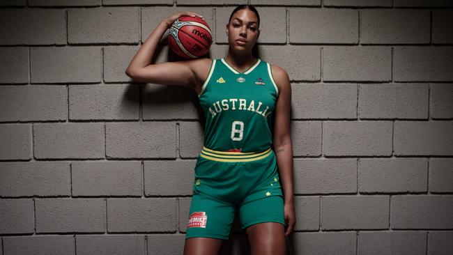 Cambage, who has represented Australia in the Olympic Games, currently plays in the American WNBA. Picture: Supplied/Edelman PR