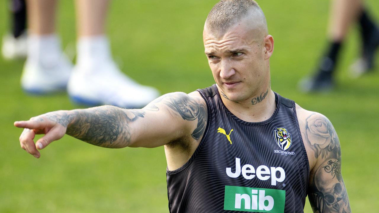 Dustin Martin is available as a dual-position forward/midfielder in SuperCoach 2020. Picture: Sarah Matray