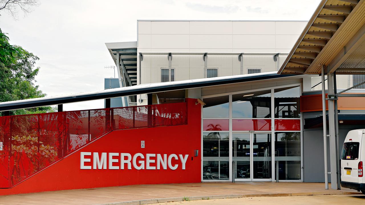 The man is in isolation at the Royal Darwin Hospital. Picture: Supplied