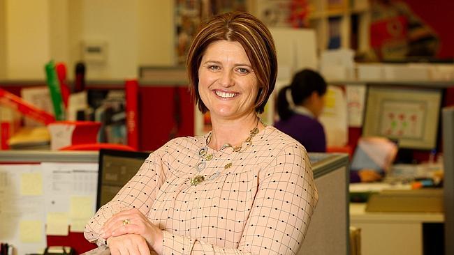 Fujitsu HR chief Sarah Gatehouse. ‘Women have to put our hand up a lot more.’ Picture: Hollie Adams