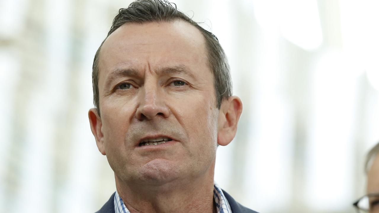 Mark McGowan said the state was taking a zero-tolerance approach. Picture: Philip Gostelow