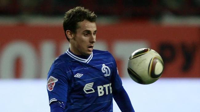 Luke Wilkshire of FC Dynamo Moscow. (Photo by Dmitry Korotayev/Epsilon/Getty Images)