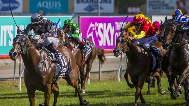 The Magic Millions festival racing days will go ahead. (AAP Image/Glenn Hunt) NO