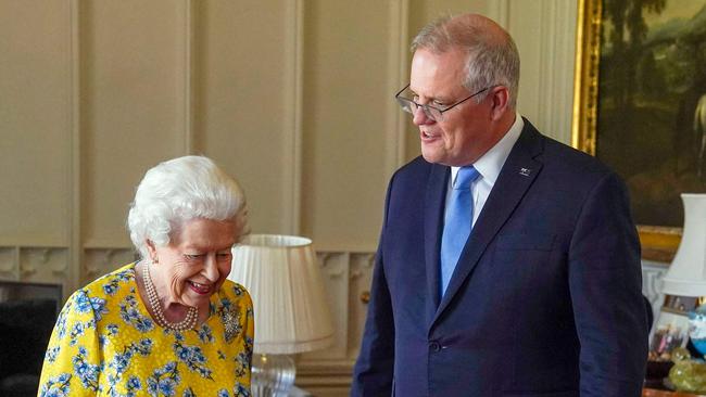 Queen ‘like a schoolgirl’ in ScoMo meeting