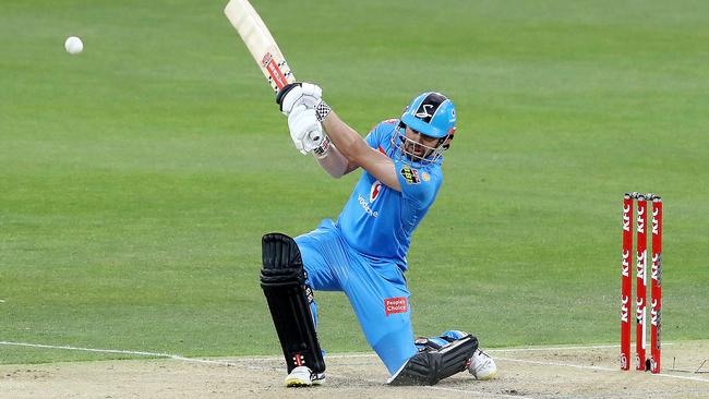 Travis Head will captain the Adelaide Strikers in a do-or-die BBL final on Friday. Picture: Sarah Reed/Getty Images