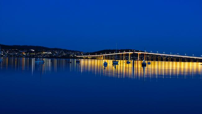 Tasman Bridge. Picture: Kelvin Ball. Your Focus on Tasmania **ONE TIME USE ONLY**