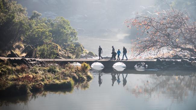 The first basin of the Cataract Gorge. Picture: Jane Nicholls