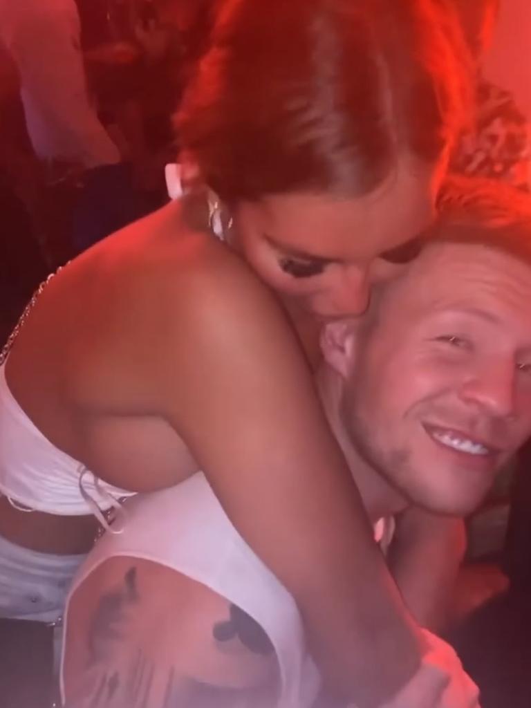 A video from Instagram shows Collingwood footballer Jordan De Goey partying in Bali with friends. Picture: Instagram