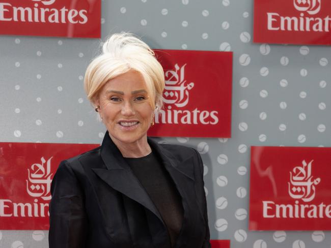 January 27: Deborra-Lee Furness Celebrities attend the WomenÃ¢â&#130;¬â&#132;¢s Final during the 2024 Australian Open on Saturday, January 27, 2024. Photo by TENNIS AUSTRALIA/ FIONA HAMILTON