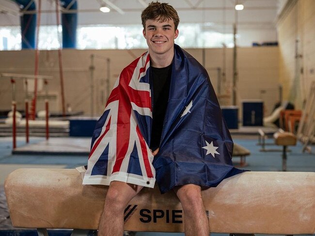 Commonwealth Games Birmingham 2022. Australian Gymnast Jesse Moore. Picture: Instagram