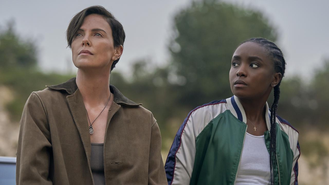 Charlize Theron and KiKi Layne play two immortal warriors in The Old Guard