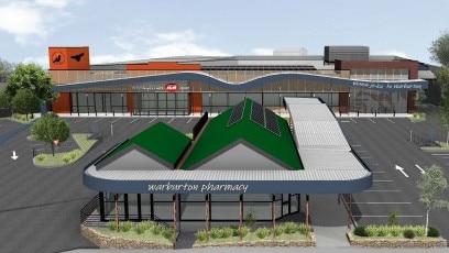 A new $7m IGA supermarket development Warburton.