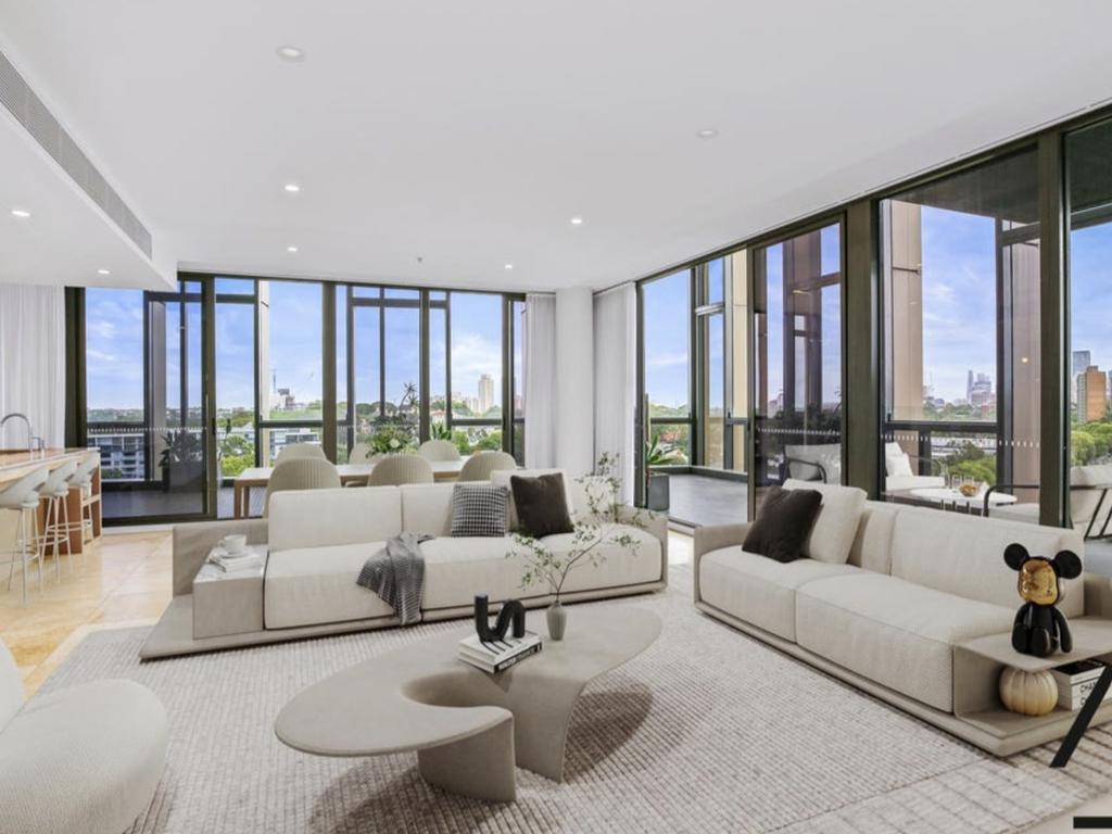 Rachael Finch has put her longtime Waterloo apartment up for rent. Picture: realestate.com.au