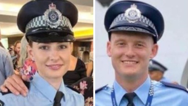 Two young police officers among six dead in Queensland shootout