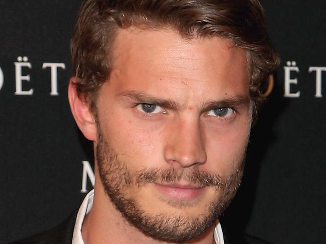 LONDON - MARCH 24: Jamie Dornan arrives for the Moet and Chandon: A Tribute to Cinema party at Big Sky Studios on March 24, 2009 in London, England. (Photo by Tim Whitby/Getty Images)