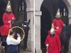 buckingham palace guard attacks tourist