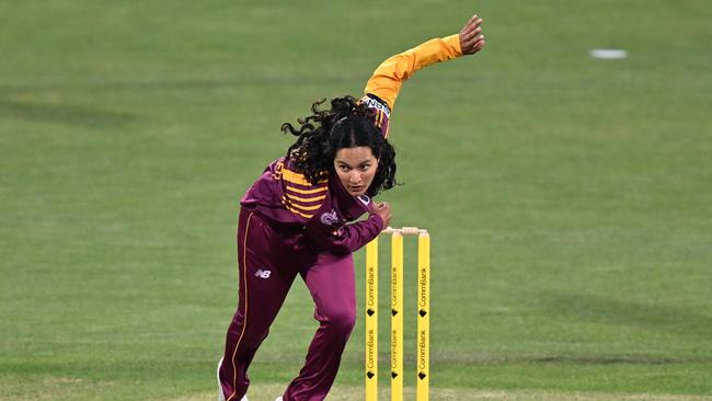 Sianna Ginger of the Fire for the Fire - she starred in club finals as well over the weekend. (Photo by Steve Bell/Getty Images)