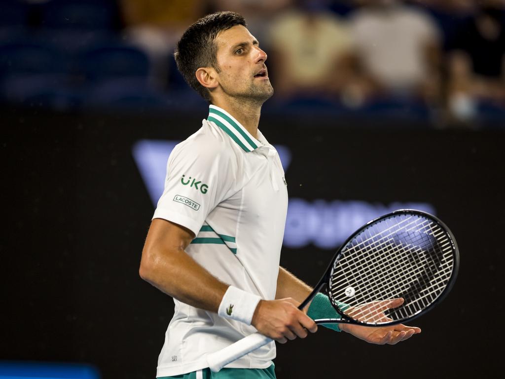 If Novak Djokovic’s visa appeal fails we may have seen the last of the Serbian at the Australian Open. Picture: Jason Heidrich/Icon Sportswire via Getty Images.