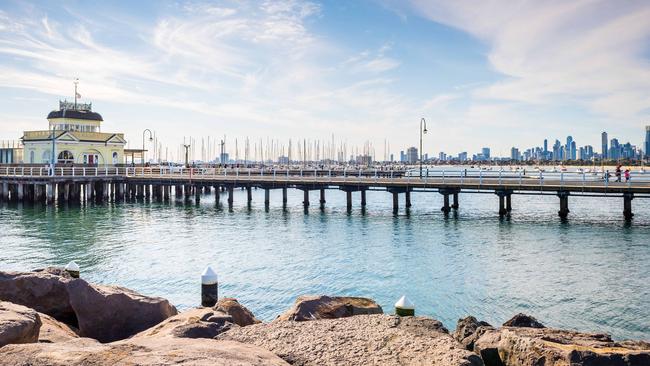 St. Kilda Pier is to be redeveloped. Picture: Jake Nowakowski