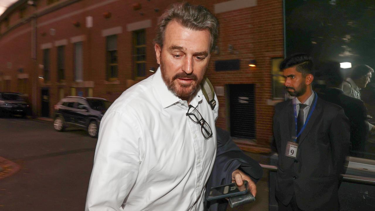 Brendon Gale arrives at Punt Road. Picture: Michael Klein