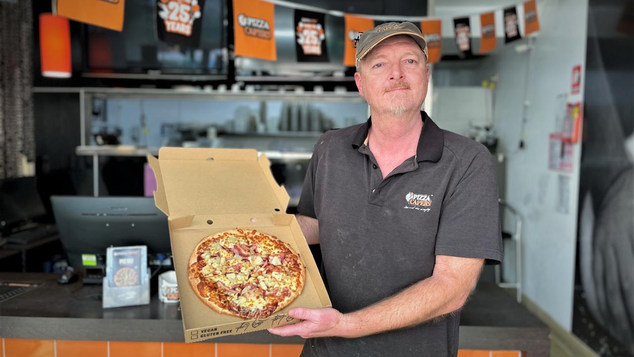 Pizza Capers Maroochydore owner Matthew Brown. Picture: Asa Andersen.