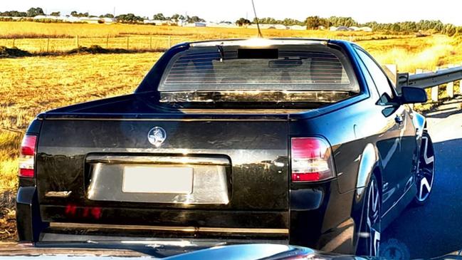 Barossa Highway Patrol clocked a black 2009 Holden utility travelling north at 253km/h in a 110km/h zone. Picture: SA Police