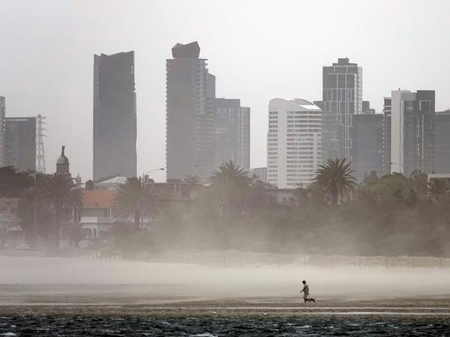 Damaging hit St Kilda in Melbourne earlier this month. Picture: Alex Coppel.