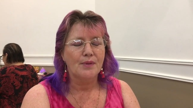 Psychic and Palmist, Susie Polzin, speaks about the future and what people get out of this psychic readings and predictions. Video Justin Brierty