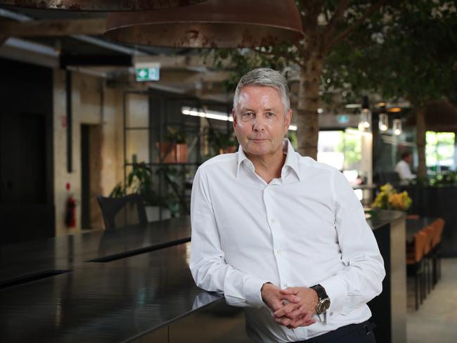 16/2/22: Greg Goodman, Head of Goodman Group ahead of the release of the company's results. John Feder/The Australian.