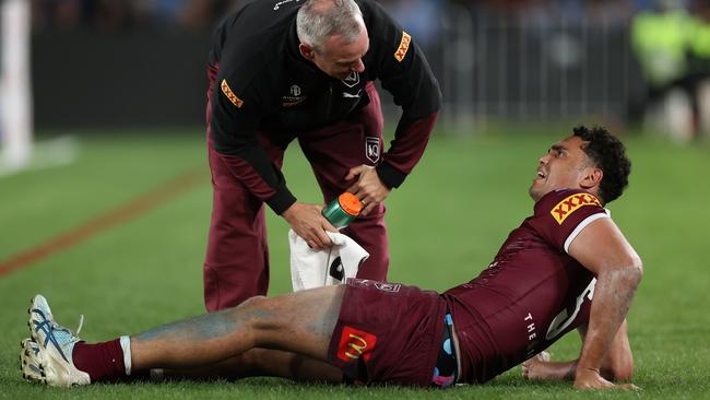 Injury struck Xavier Coates just when he was flying. Picture: Cameron Spencer/Getty Images